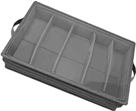 Garneck Aufbewahrungsbox Mit Deckel Für Besteck Utensilienbox Aus Pp Für Küchenschubladen Wohnzimmer Und Hauswirtschaftsräume Transparent Und Bruchsicher