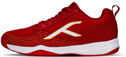 HUNDRED Blade Lite Non Marking Badminton Shoes | Unisex | Material: Knitted Upper & Rubber Sole| Perfect for Squash, Table Tennis, Volleyball, Basketball