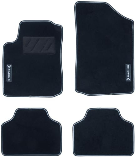 DBS Tapis de Voiture - sur Mesure pour C4 Cactus (dès 2014) - 4 pièces - Tapis de Sol antidérapant pour Automobile