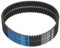 sourcing map HTD-5M Gummi-Zahnriemen, 70 Zähne, 350 mm Teilungslänge x 15 mm Breite x 3,6 mm Höhe, geschlossene Schlaufe, Zahnriemen, 2 Stück