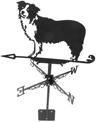 KITANDOVE Metal Wind Vane Garden Stake Animal Weather Vane Für Garten Und Design Stabiler Eisenaufbau Leicht Zu Montieren Für Dekoration Und Windrichtungsanzeige
