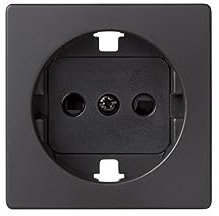 SIMON 82 Tapa Enchufe 2P+TT Lateral Schuko+Seguro