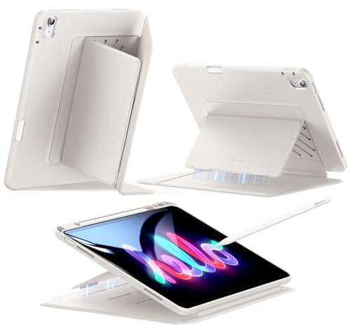 ESR Cover per iPad Air 13” (2025/2024), Supporto Stabile Verticale, Angolazioni Multiple, Supporto per Pencil, Serie Ibrida Flip, Galassia