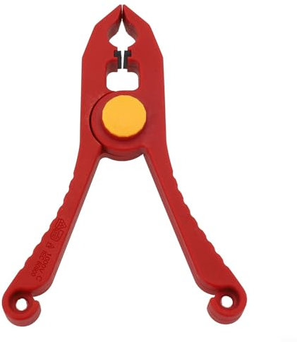 5 9 Inch Insulated Cable Clamp Reliable Spring Clip for High Voltage Applications