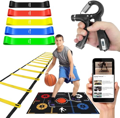 Basketball Training Equipment, Practice Training Mat, Dribble Trainer
