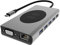 Happyyami Concentrador USB De Carga Inalámbrica 13 1 Expansión De Accesorios para Computadora