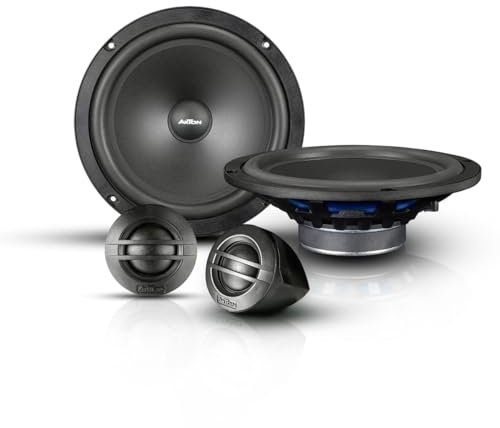 Mediadox 20cm/200mm Auto Front Lautsprecher/Boxen/Speaker Set von Axton (ATC200S) kompatibel mit VW Golf 5-2003-2009 / Golf Plus - 2003-09/2014