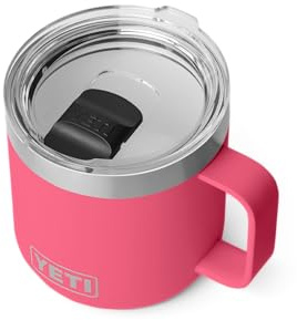 YETI Rambler 14 oz (414 ml) Stapelbare Tasse Mit Durasip Keramikbeschichtung - Tropical Pink