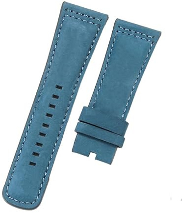 ROUHO 28mm Flexibles Echtleder Uhrenarmband Handgefertigtes & Robustes Ersatz Uhr Band für Sevenfriday P2/PS1/M2/Q2