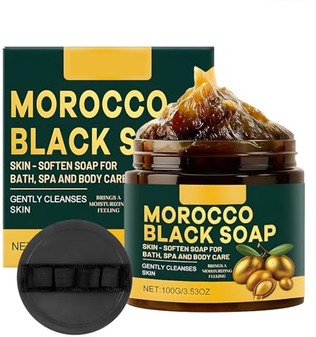 Savon Noir Corps Savon Noir Marocain African Black Soap 100g