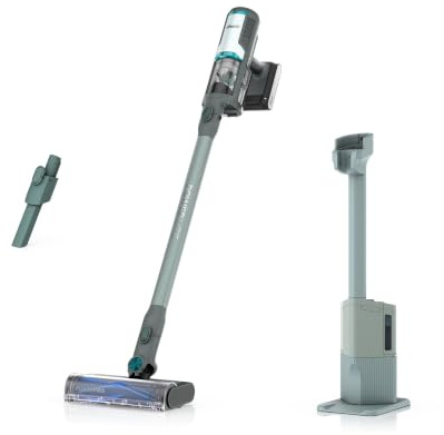 Shark PowerLite Clean & Empty Cordless Vacuum with Auto-Empty Base, Lightweight Multi-Surface Cleaning, HEPA Filtration, 40 Min Runtime – BU3623UK