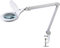 Multirex - Lampe loupe LED avec pince, lentilles interchangeables 3 et 5 dioptries, 120mm, 56 SMD LED à 6500K Lumière du jour, bras doubles 400mm, idéale pour broderie, bijouterie, modélisme, lecture.
