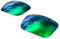 sunglasses restorer Kompatibel Ersatzgläser für Oakley Eyepatch 1 & 2 (Polarisierte Sapphire Green Linsen)
