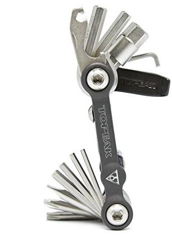 Topeak Mini 18 Multi-Tool Wandern Camping Tools Eine Farbe, Einheitsgröße