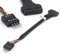 HTGuoji USB 3.0 19 Pin Male To USB 2.0 9 Pin Female Motherboard Cable Adapter ale/Female Housing Converter (9Pin Male 12cm)