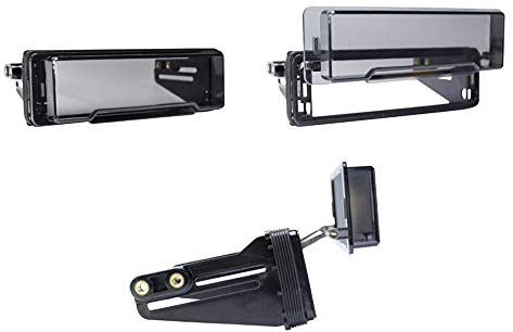 Metra 99-9800 1DIN Radioschacht/Radioblende/Einbau-Kit mit verschiebbarem Cover passend für Harley-Davidson® Touring 1998-2013