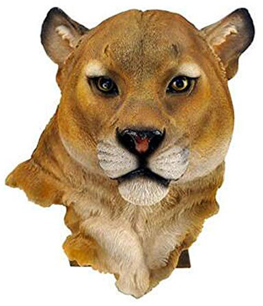 Wenwan Decorazione Murale Testa di Animale, Scultura in Resina,Leonessa
