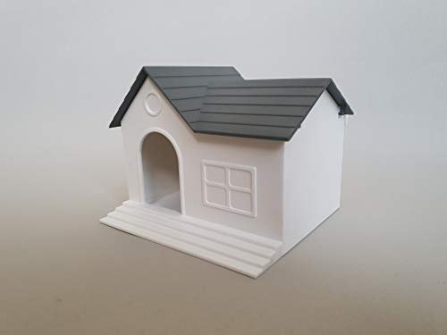 Mani-Ko Hamster Plastic House with Hooks Mouse Gerbil Pet Cage Accessories Rodents Rat Bed Home Small Animals Hutch