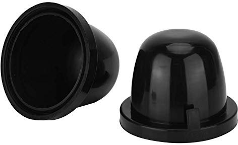 Scheinwerfer Staubschutz, Yctze 2Pcs 85mm Schwarz Gummi Auto LED Scheinwerfer Staubschutz Gehäuse Dichtung Kappe Wasserdicht für scheinwerfer staubschutzkappe,staubschutzkappe scheinwerfer,scheinwerfe