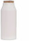 Tower NL826201 Natural Life Large Ceramic Storage Jar with Weathered Cork Lid crafted from Sustainable and Natural Materials, White