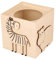 Artemio Stiftehalter aus Holz Savanne Tiere