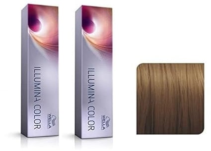 Wella Illumina 7/7 Mittelblond/Braun 60 ml 2er Pack