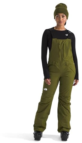 THE NORTH FACE Damen Freedom Isoliertes Lätzchen (Standard und Übergröße), Forest Olive, X-Small Regular