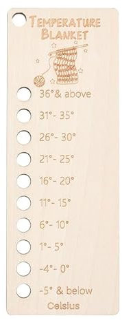 Temperaturdecke, wiederverwendbar, Farbkarten, Strick-Referenzwerkzeug, Farbführungs-Set, Deckenplaner für Häkelprojekte, wiederverwendbare Farbkarte, Decken-Planer, Temperaturdecke für Häkelprojekte