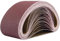 75X533MM Sanding Belt - Sander Belts Set(3 Each of 80/120/150/240/400 Grits) Sanding Belts Assorted Pack for Belt Sander, Sharpening, Grinding, Stripping, Derusting (15 Pack)