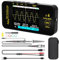 Fegtrtyoa Handheld Oscilloscope 3.2'' TFT Display 10MHz Bandwidth Automotive Oscilloscope 48MSa/S Sampling Rate Trigger Function