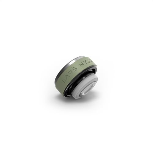 LARS NYSØM Ersatzdeckel für REN Trinkflasche - Ersatz-Lid mit Silikonring kompatibel mit 350ml, 500ml, 750ml, 1000ml, 1500ml (Sage Green)