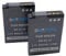2 x Dot.Foto EN-EL12 Premium 3.7v / 900mAh Rechargeable Battery for Nikon Coolpix P300 P310 P330 S630 S640 S800c S1200pj S6000 S6100 S6150 S6200 S8200 S9050 S9400 AW120