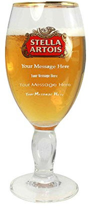 TUFF LUV Ursprüngliche Bierglas/Gläser/Barbedarf [50cl] Personalisiert Für - Stella