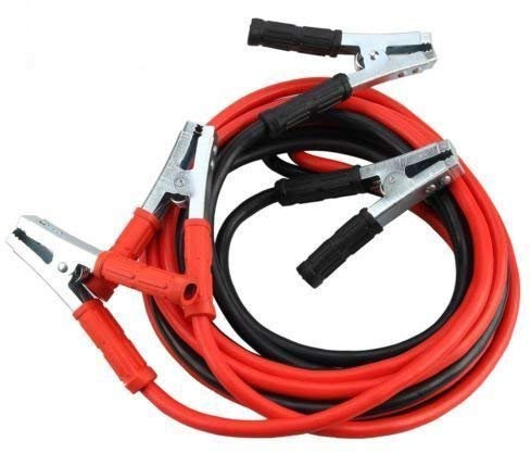 DOBO® Cavi con Pinza pinze Collegamento Batteria avviamento 500 AMP Auto Camper Emergenza Camion Moto 2m