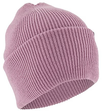 Barts Haveno Beanie Lila/Violett - Warme dehnbare Strickmütze, Größe One Size - Farbe Mauve