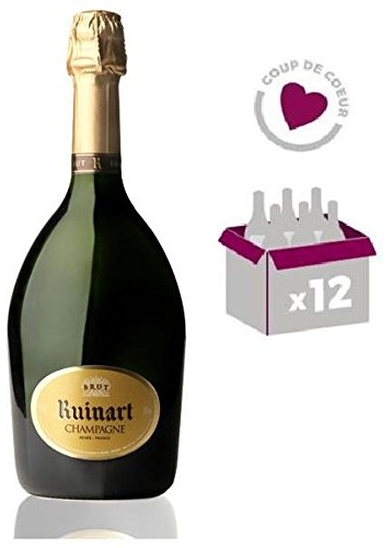 Lot de 12 Bouteilles Ruinart Brut