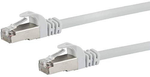 SCHWAIGER CKB6025 052 - Netzwerkkabel (2,5 m, Cat6, SF/UTP (S-FTP), RJ-45, RJ-45, Weiß)