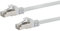 SCHWAIGER CKB6025 052 - Netzwerkkabel (2,5 m, Cat6, SF/UTP (S-FTP), RJ-45, RJ-45, Weiß)