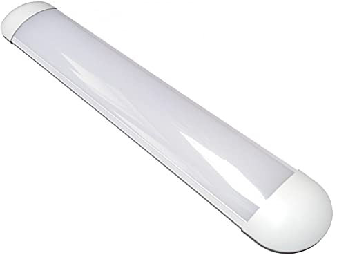 LED ATOMANT Pantalla Luminaria PLUS 60cm. Color Blanco Frío (6500K). Tubo led integrado T8 36w. 3600 Lumenes.