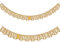 Amosfun Ramadan Kareem Eid Mubarak Jutewimpel Banner Eid Mubarak Party Dekoration Zubehör 2 Stück