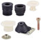 BE-TOOL Fit Stihl, 7 pezzi di ricambio Stihl Fit Buffer Mount Set Fit Stihl 026 024 MS240 MS260 Motosega 1121 790 9901 (1 CONFEZIONE)