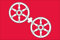 flaggenmeer® Flagge Mainz 110 g/m² ca. 100 x 150 cm
