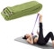 Rysmliuhan Shop Yoga Gurt Yoga Strap Flexibilitäts-Yoga-Gurt Yoga-Gurte und Gürtel Yoga Gürtel Gurt Baumwolle Verstellbarer Yoga-Gürtel aus Baumwolle Green,183cm