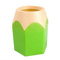 Yicare Pot à Crayons Créatif - Rangement pour Pinceaux de Maquillage et Fournitures de Bureau (Vert)