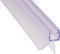 BAUHANDEL24-80cm Duschdichtung transparent, für Glasstärke 6mm 7mm 8mm, Ersatzdichtung Dusche, Duschkabinen Dichtung, UV- und Schimmelbeständig