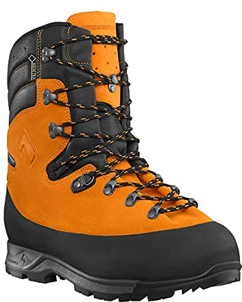 HAIX Protector Forest 2.1 GTX orange: Dein zuverlässiger Begleiter im Wald: Der Protector Forest 2.1 GTX mit Schnittschutz.. UK 9.5 / EU 44