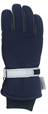 maximo Kids Thermo Fingerhandschuhe-4 - Kindermode : Mädchen, Blau (18103-970800-4867)