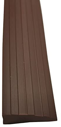 ZZLQIAN PVC Rubber Solid Non-Slip Ramp Threshold Reducer-Wheelchair Threshold Transition Strip-Butt Up Threshold-Moldings Trim-for Doorways Floor Tile Edge Wheelchair Scooter 3pack(32×3×1cm) Brown