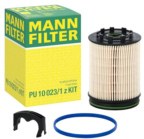 MANN-FILTER, PU 10 023/1 z KIT Kraftstofffilter | Für PKW, Schutz des Kraftstoffsystems, Injektorschutz, Zuverlässige Kraftstoffversorgung, Echte OE-Technologie