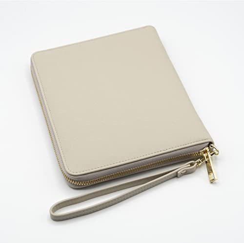 Little ELLA Mutterpasshülle & Reiseunterlagen, 2 in 1 Organizer, Mutterpass, Impfass, Reisepass (beige)